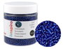 Innspiro Rocalla de Vidrio Redonda Plateado Azul Marino 2,3 mm 120g