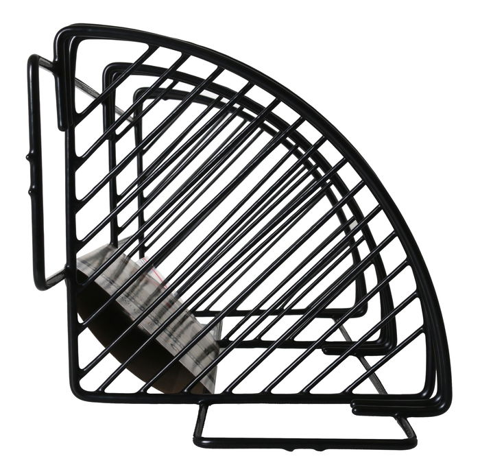 Confortime Estantería Rinconera Cocina Black 49 cm x 19.5 cm x 27 cm (6 Unidades) Confortime Estantería Rinconera Cocina Black 49 cm x 19.5 cm x 27 cm (6 Unidades)