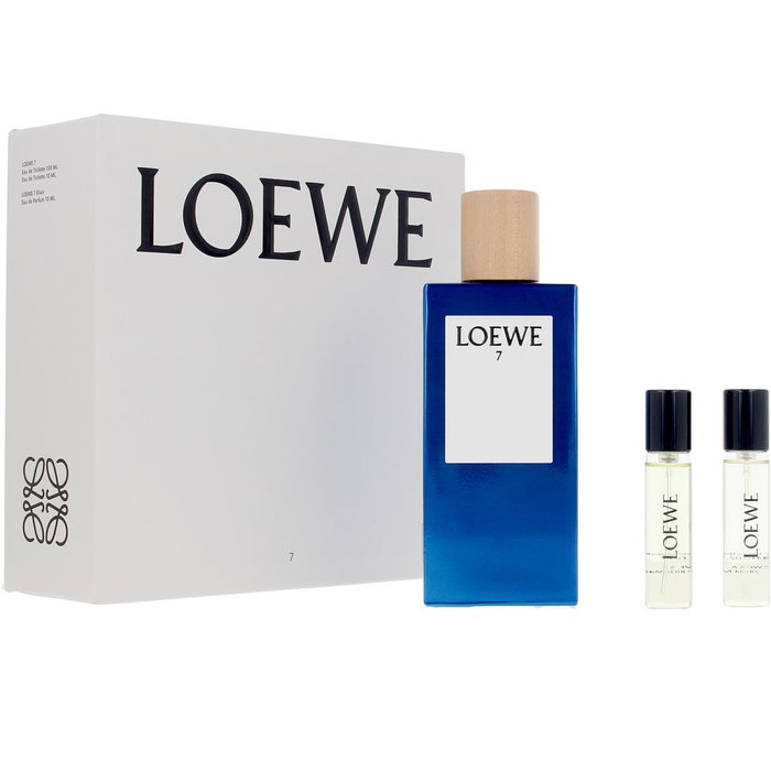 Loewe Cofre Regalo 7 Set de Fragancias para Hombre - EDT 100 ml + Bálsamo 75 ml + EDT 15 ml de Viaje - Elegante y Contemporáneo Loewe Cofre Regalo 7 Set de Fragancias para Hombre - EDT 100 ml + Bálsamo 75 ml + EDT 15 ml de Viaje - Elegante y Contemporáneo