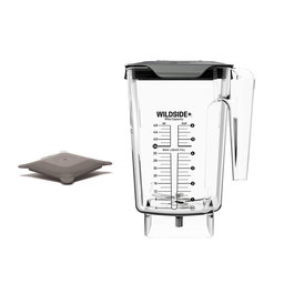 BLENDTEC - 40-630-61 - Jarra WILDSIDE+ de 1,5 litros con tapa plana blanda para batidora profesional Blendtec