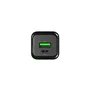 Coolbox Cargador GaN 25W USB-C y USB-A Negro