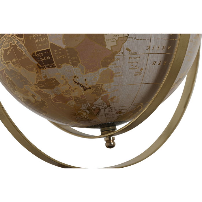 DKD Home Decor Globo Terráqueo Vintage Dorado Rosa Palo DKD Home Decor Globo Terráqueo Vintage Dorado Rosa Palo