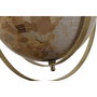 DKD Home Decor Globo Terráqueo Vintage Dorado Rosa Palo