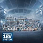 Bosch GSB 18V-45 Professional, Taladro Atornillador de Impacto a Batería 18V, 35 mm en Madera, 10 mm en Acero, Litio-ion, Incluye Maletín