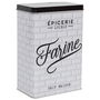 Home Deco Factory Brooklyn Bote Metal "Farine" para Almacenamiento de Harina