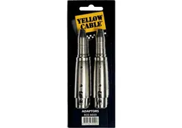 Yellowcab Adaptador de 1/4" Stereo Hembra a 2 XLR Hembra
