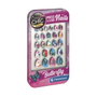 Clementoni Kit de uñas adhesivas Press & Go Nails Butterfly - Crea uñas preciosas | Edad 6+ años | Caja: EN, IT, FR, DE, ES, NL, PT