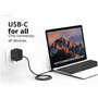 Conceptronic Cargador de Pared 67W GaN USB-C OZUL04BE