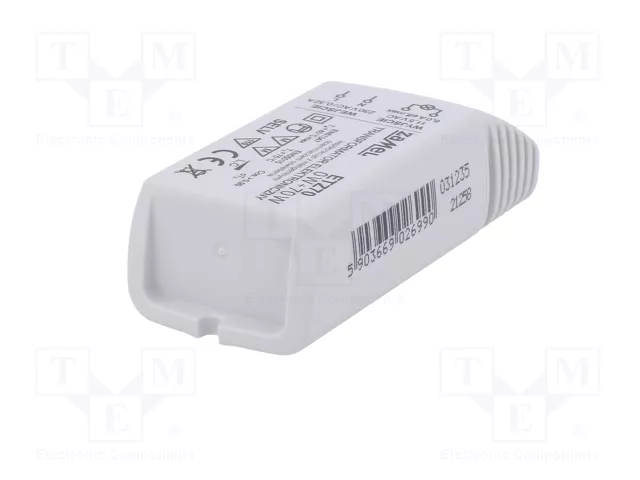 ZAMEL Transformador electrónico 70VA 230VAC 11,5V ZAMEL Transformador electrónico 70VA 230VAC 11,5V
