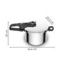 Olla Express Tefal P2584301 Acero Inoxidable 6 L