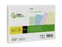 Liderpapel Tarjetas de Estudio Lisas de Colores 170g 160x220mm