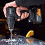 Dewalt Kit Taladro Percutor Sin Escobillas XR 18V 13mm 2 Baterías 5 Ah Cargador Maletín Tstak