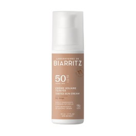 Laboratoires de Biarritz Crema Solar Facial SPF50 Color Beige 50 ml Alta Protección
