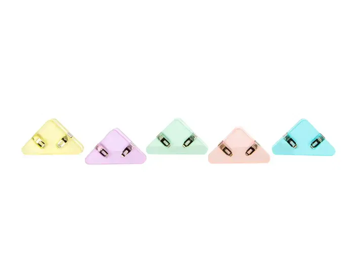 Imaginovo Pinza de plástico colores pasteles 5 unidades Imaginovo Pinza de plástico colores pasteles 5 unidades