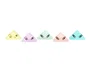 Imaginovo Pinza de plástico colores pasteles 5 unidades