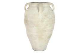 DKD Home Decor Ánfora de Terracota Jerba con 4 Asas