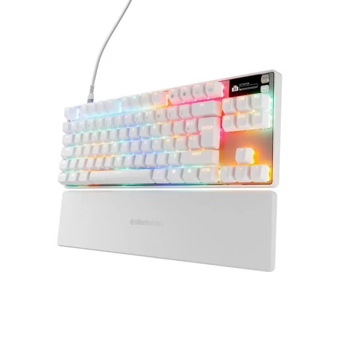 Steelseries STE5707119060707 Teclado para juegos Apex Pro TKL Gen 3 Blanco