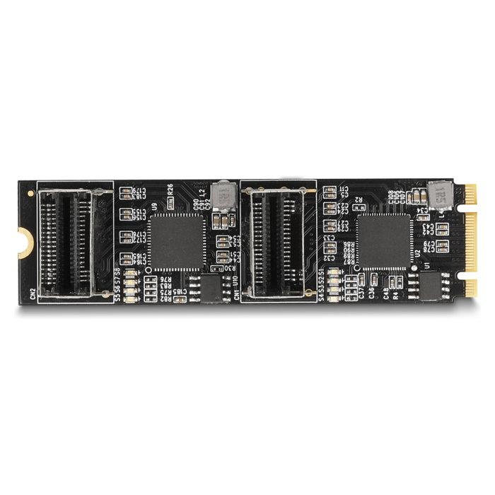 DeLOCK Convertidor M.2 2280 clave B+M macho a 8 x SATA DeLOCK Convertidor M.2 2280 clave B+M macho a 8 x SATA