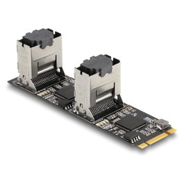 DeLOCK Convertidor M.2 2280 clave B+M macho a 8 x SATA