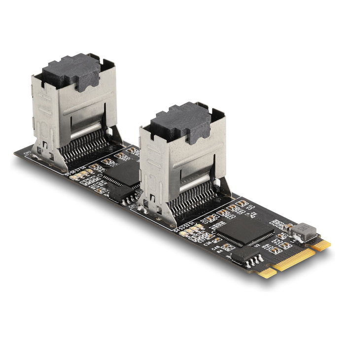 DeLOCK Convertidor M.2 2280 clave B+M macho a 8 x SATA DeLOCK Convertidor M.2 2280 clave B+M macho a 8 x SATA