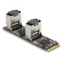 DeLOCK Convertidor M.2 2280 clave B+M macho a 8 x SATA