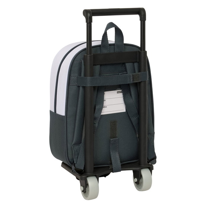 Safta Set de Mochila y Carro Real Madrid Equipación 25/26