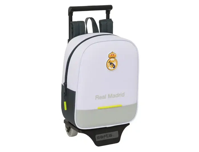 Safta Set de Mochila y Carro Real Madrid Equipación 25/26