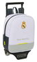 Safta Mochila con Carro 232+Carro 805 Real Madrid Equip. 25/26 22x27x10 cm