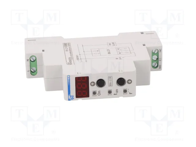 NOVATEK ELECTRO RN-119 Relé de monitorización de tensión 230VAC NOVATEK ELECTRO RN-119 Relé de monitorización de tensión 230VAC