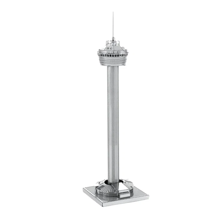 Fascinations Metal Earth Tower of the Americas Kit de Maqueta de Metal 3D para Montar, Maqueta Arquitectónica sin Pegamento ni Soldadura