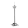 Fascinations Metal Earth Tower of the Americas Kit de Maqueta de Metal 3D para Montar, Maqueta Arquitectónica sin Pegamento ni Soldadura
