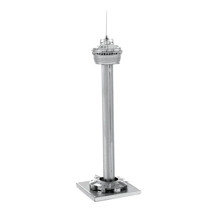 Fascinations Metal Earth Tower of the Americas Kit de Maqueta de Metal 3D para Montar, Maqueta Arquitectónica sin Pegamento ni Soldadura