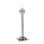 Fascinations Metal Earth Tower of the Americas Kit de Maqueta de Metal 3D para Montar, Maqueta Arquitectónica sin Pegamento ni Soldadura