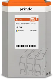 Prindo Cartucho de tinta Varios colores PRIHPC6578D Basic