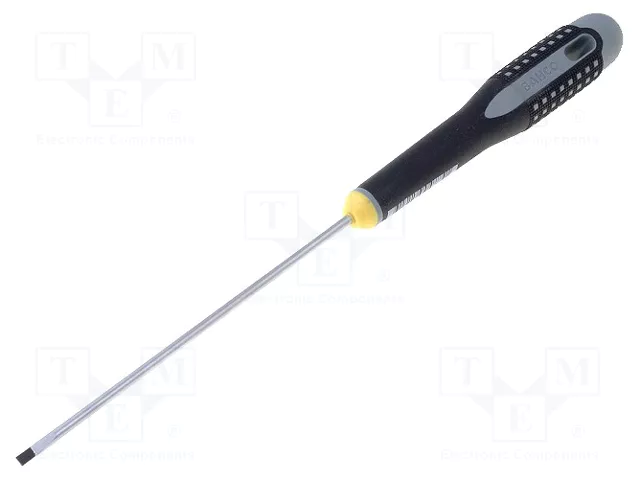 BAHCO Destornillador plano estándar 3x0,5mm con punta de 125mm BAHCO Destornillador plano estándar 3x0,5mm con punta de 125mm