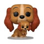 La dama y el vagabundo Figura POP! Disney Vinyl Lady w/puppy 9 cm