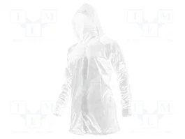 LAHTI PRO Chubasquero Transparente con Capucha