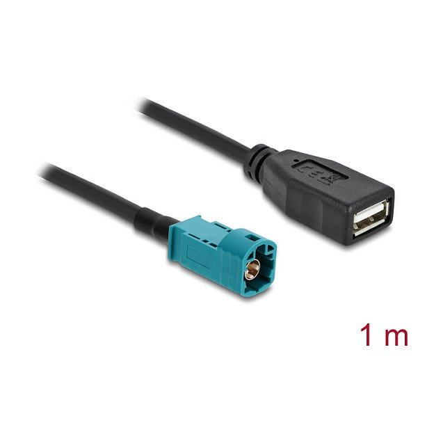 DeLOCK Cable HSD Z a USB 2.0 Tipo-A 1 m