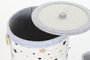 DKD Home Decor Set de 4 Cestas de Almacenaje con Estrellas