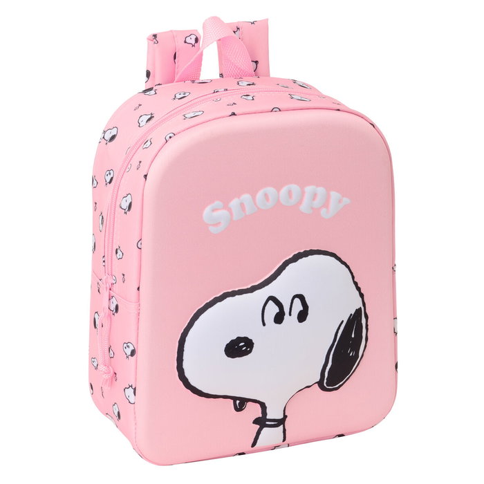 Safta Mochila de Guardería 3D Snoopy