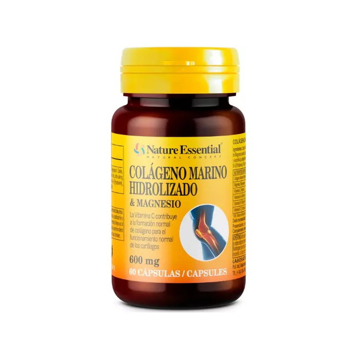 Nature Essential Colágeno Marino Hidrolizado con Magnesio 60 cápsulas