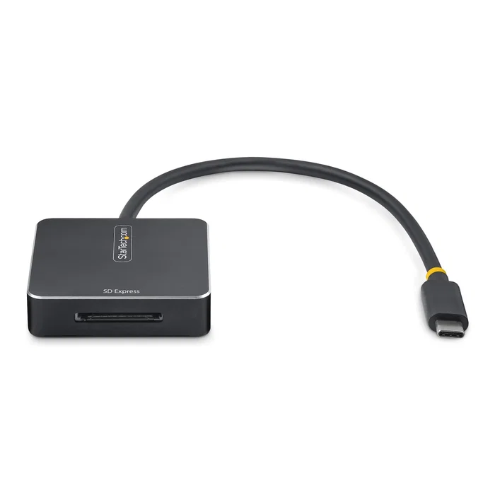 StarTech.com 1B-USB-C-SDE-ADAPTER Lector Tarjeta SD Express USB 3.2 Gen 2 (USB-C) 10Gbps Compatible con SD/SDHC/SDXC Plug & Play Negro StarTech.com 1B-USB-C-SDE-ADAPTER Lector Tarjeta SD Express USB 3.2 Gen 2 (USB-C) 10Gbps Compatible con SD/SDHC/SDXC Plug & Play Negro