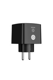 WOOX R6169 Enchufe Inteligente con Monitorizacion de Energia EU, Listo para Matter, Control por Voz y App sin Hub