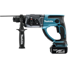 Makita DHR202RTJ Martillo Perforador Combinado con 2 Baterías de 5,0 Ah
