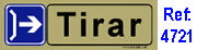 Finstock Placa Adhesiva Horizontal PVC 53x165mm Blanco 4721