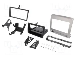 METRA Bastidor de montaje de radio para Toyota Tacoma 2005-2011, Gris