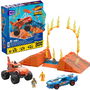 Mega Bloks Monster Trucks Pista Tiger Shark HKF88 Set de Construcción con Coches y Accesorios +5 Años