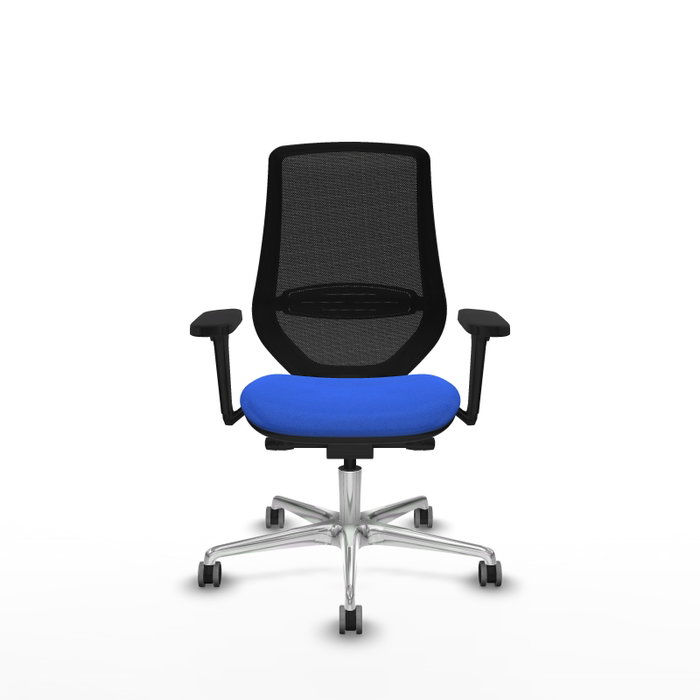 PIQUERAS Y CRESPO Silla de oficina Mardos Azul con Brazos 3D PIQUERAS Y CRESPO Silla de oficina Mardos Azul con Brazos 3D