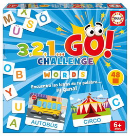 EDUCA BORRAS 3 2 1 GO CHALLENGE WORDS