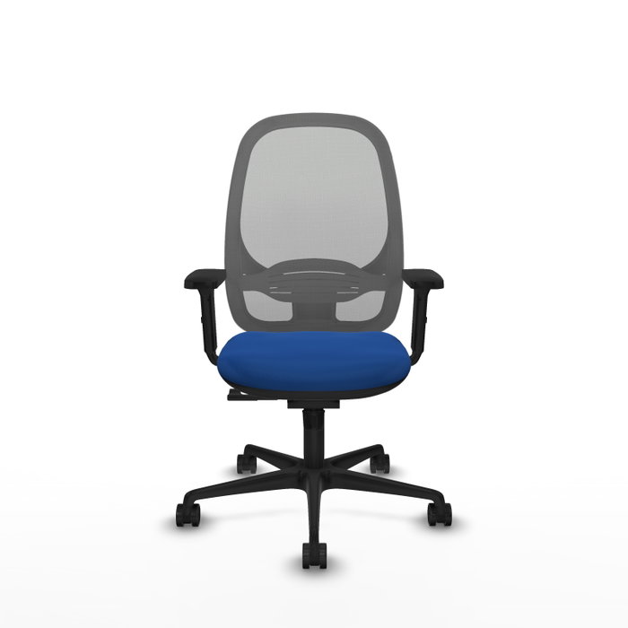 PIQUERAS Y CRESPO Silla de oficina Cilanco con mecanismo Sincro, Azul y Gris PIQUERAS Y CRESPO Silla de oficina Cilanco con mecanismo Sincro, Azul y Gris